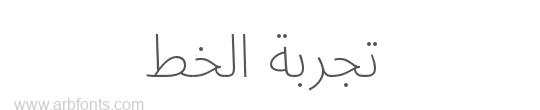 Noto Sans Arabic SemiCondensed ExtraLight 